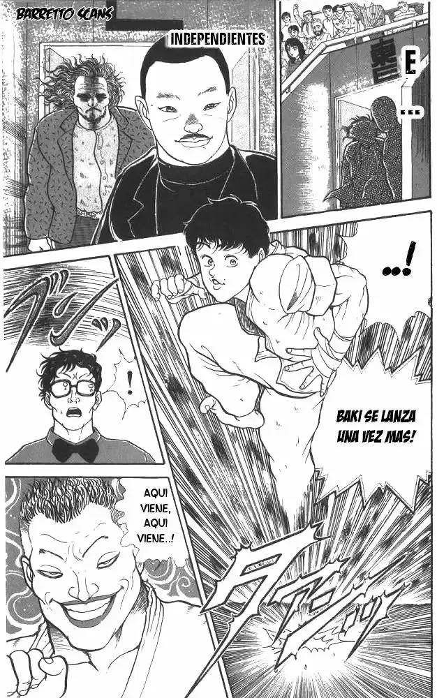 Grappler Baki capítulo 3, página 17