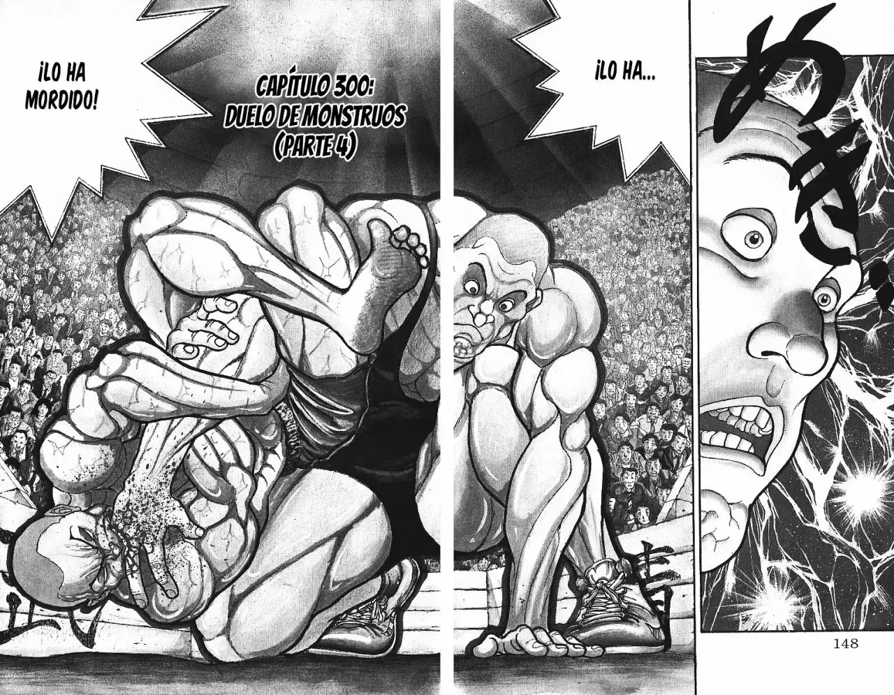 Grappler Baki capítulo 300, página 2