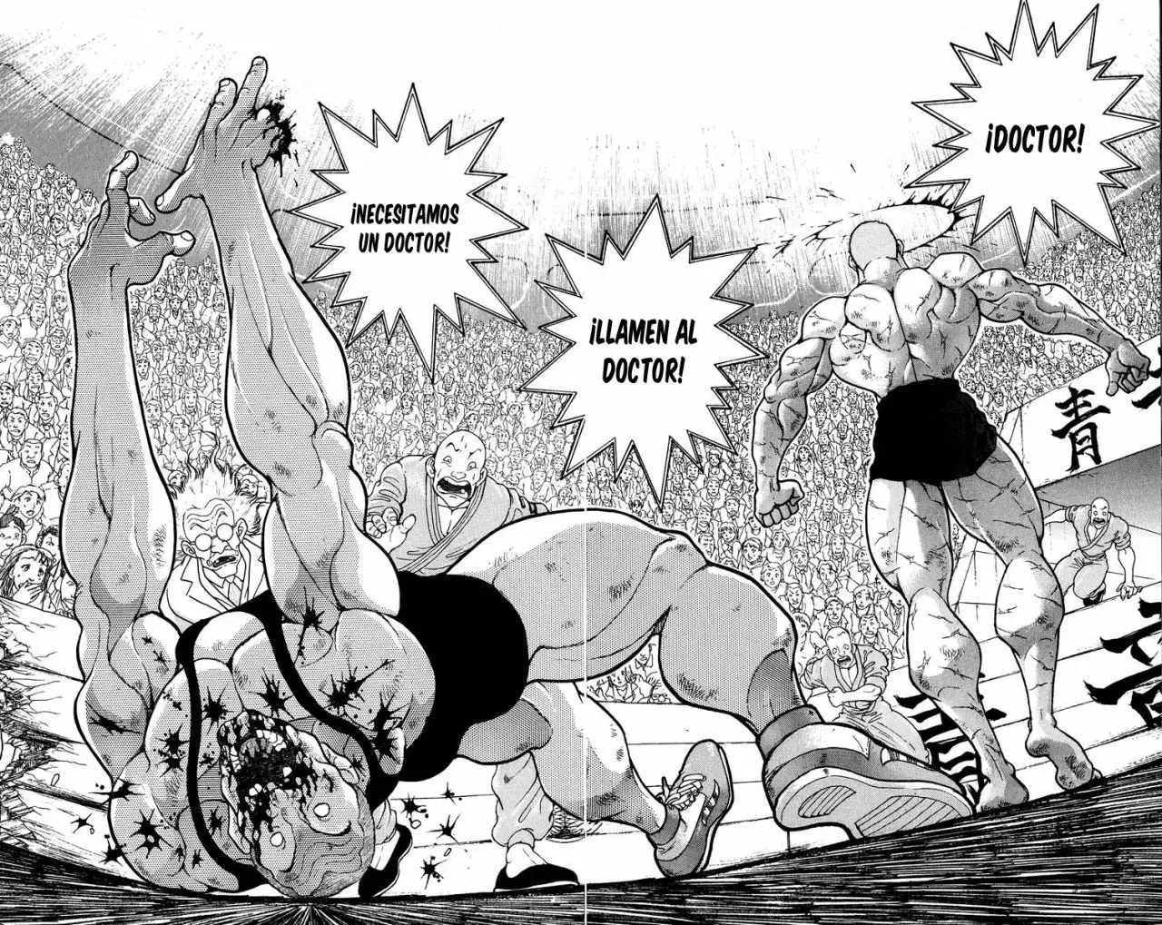 Grappler Baki capítulo 305, página 2