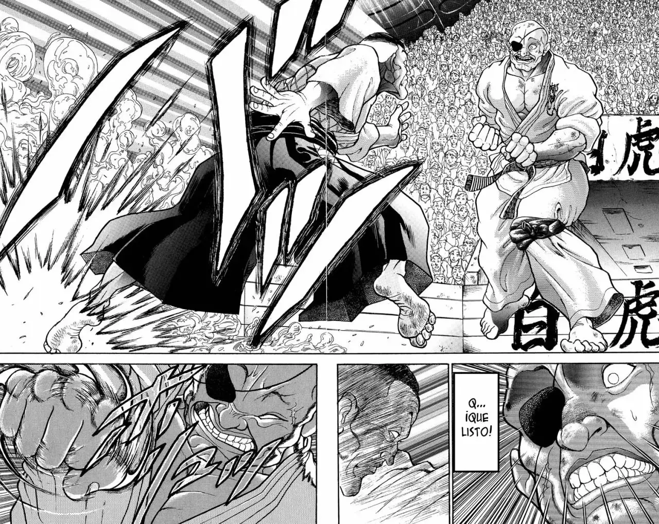 Grappler Baki capítulo 307, página 14