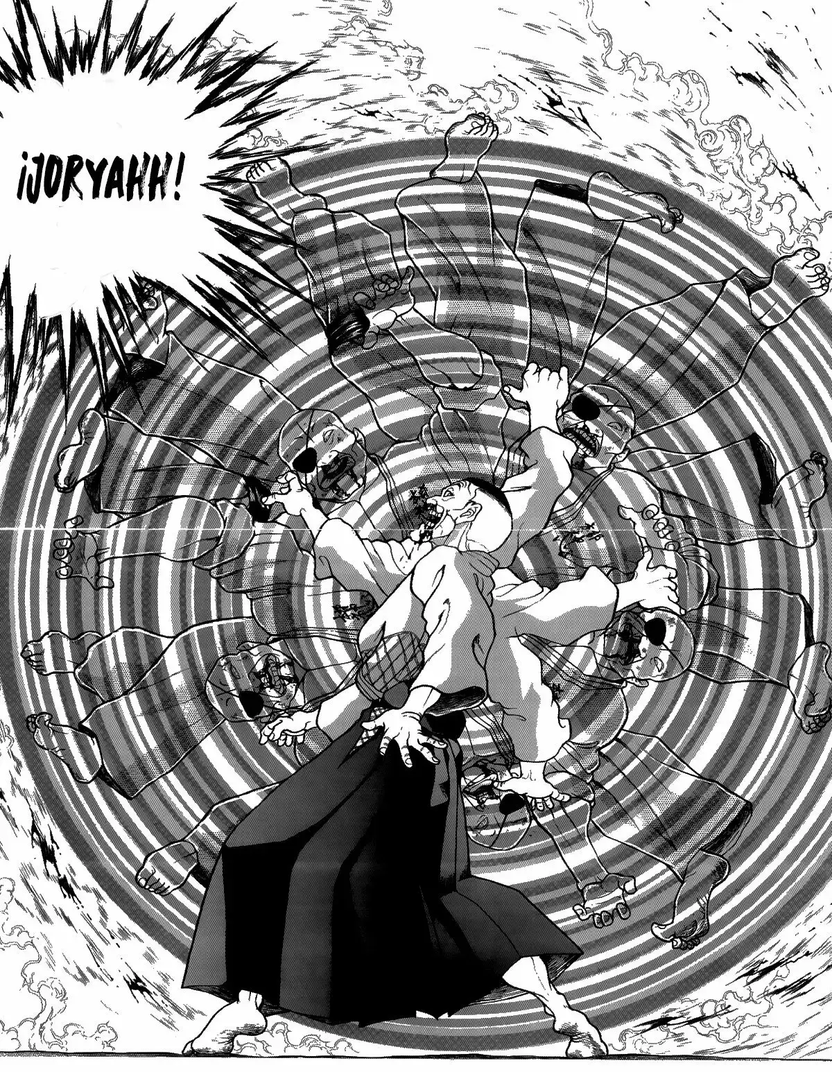 Grappler Baki capítulo 312, página 9