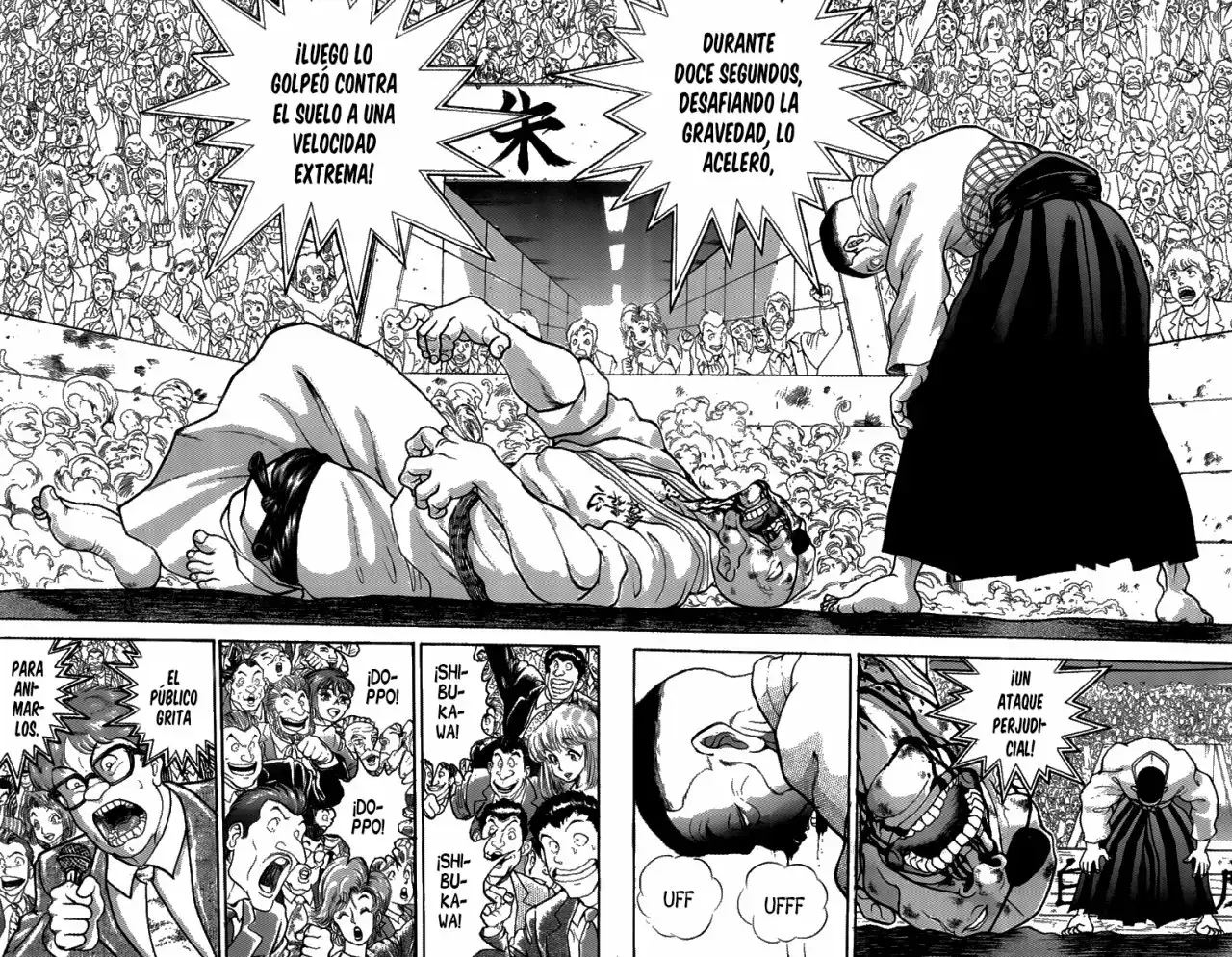Grappler Baki capítulo 312, página 12