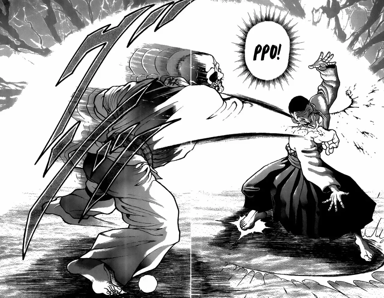 Grappler Baki capítulo 313, página 14