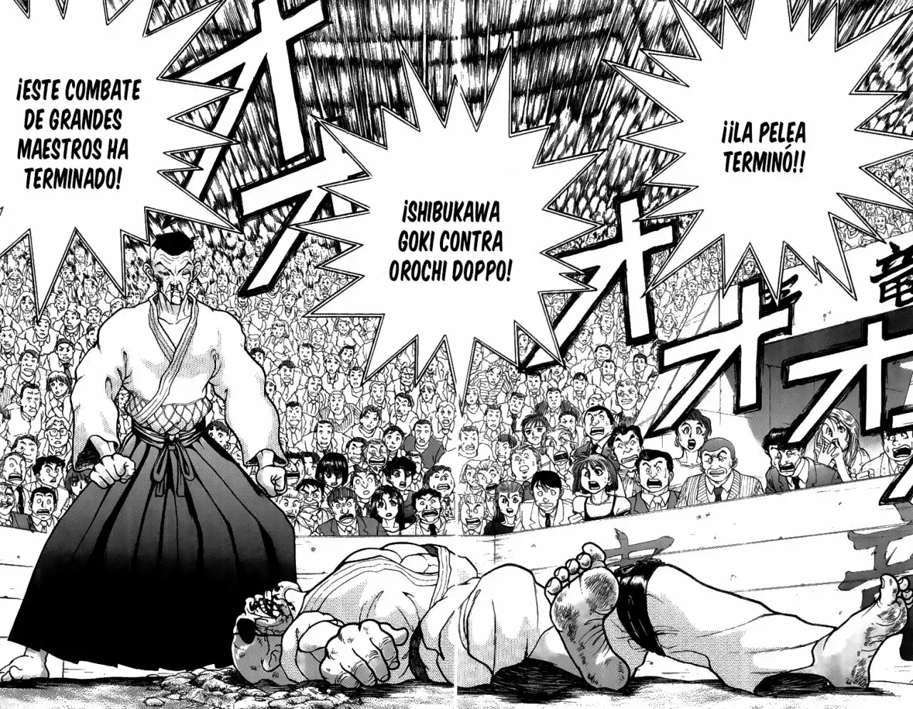Grappler Baki capítulo 314, página 2