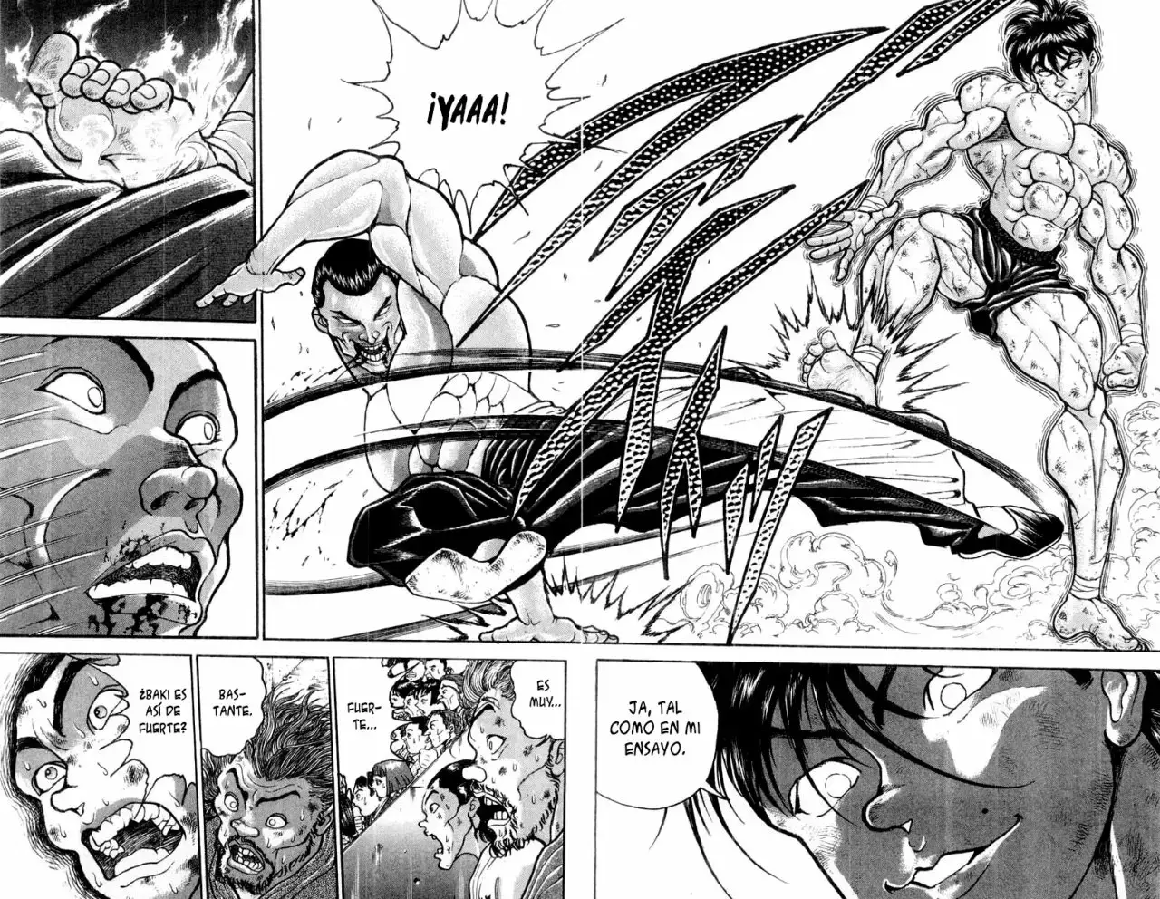 Grappler Baki capítulo 319, página 8
