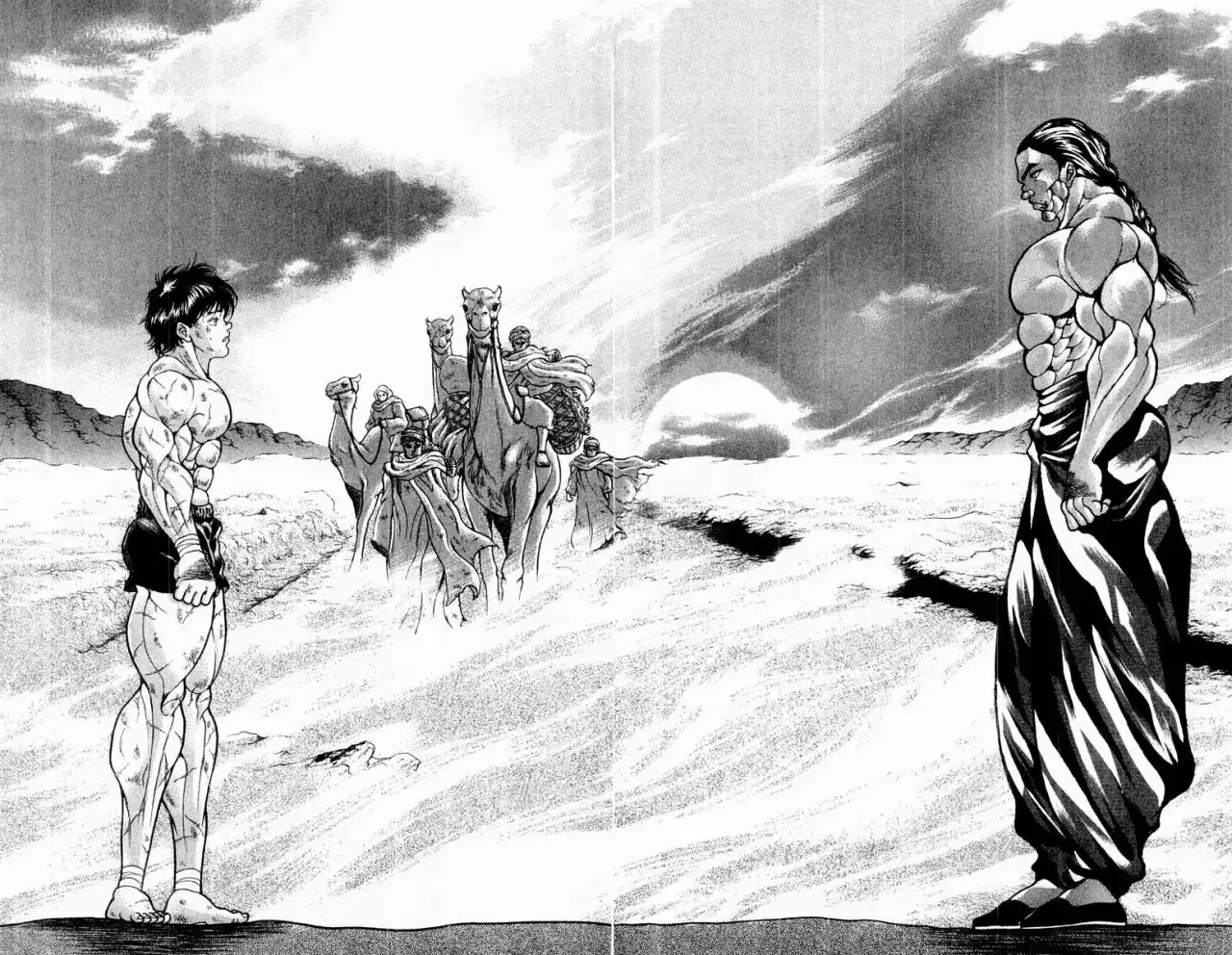 Grappler Baki capítulo 321, página 3