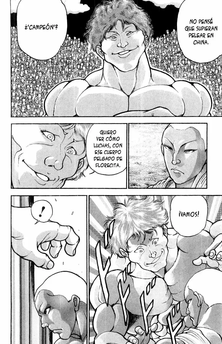 Grappler Baki capítulo 321, página 8
