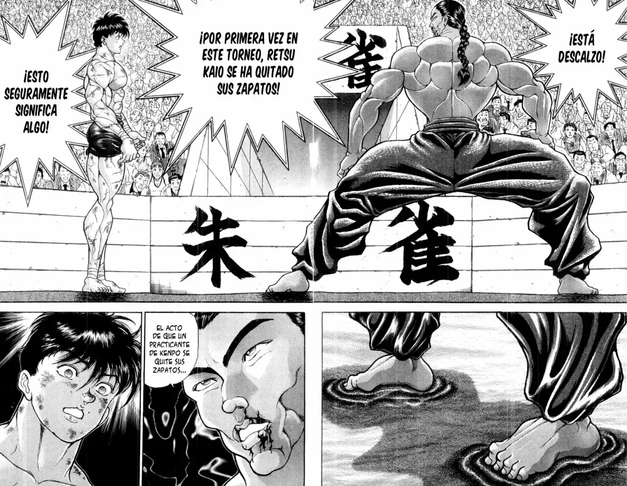 Grappler Baki capítulo 322, página 2