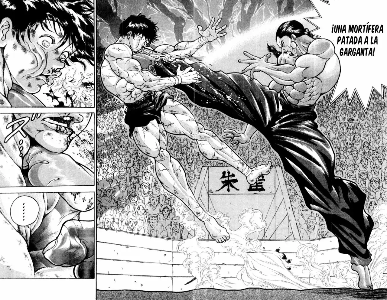 Grappler Baki capítulo 323, página 2
