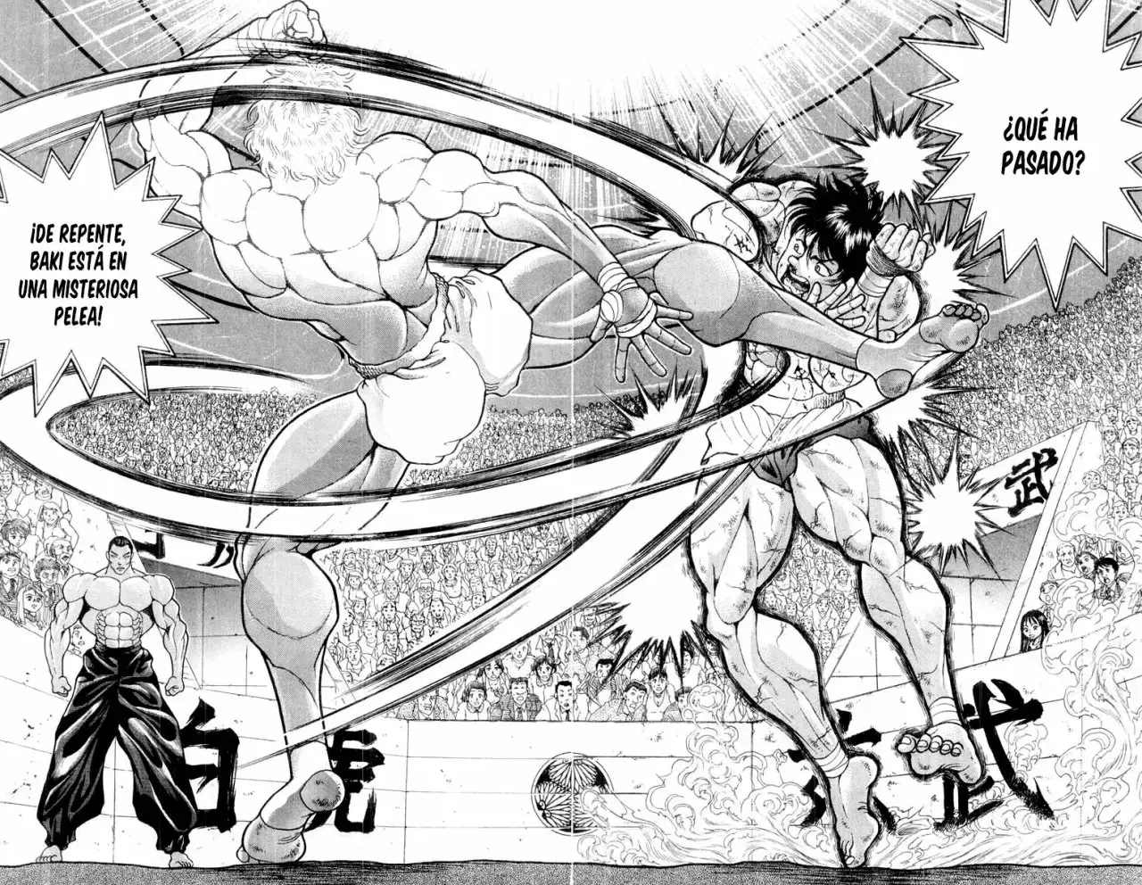 Grappler Baki capítulo 325, página 2