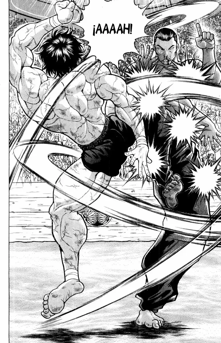 Grappler Baki capítulo 327, página 9