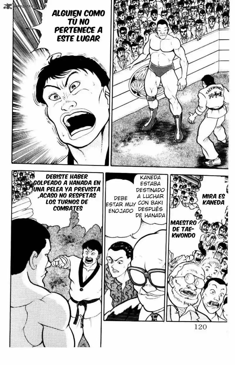 Grappler Baki capítulo 33, página 12