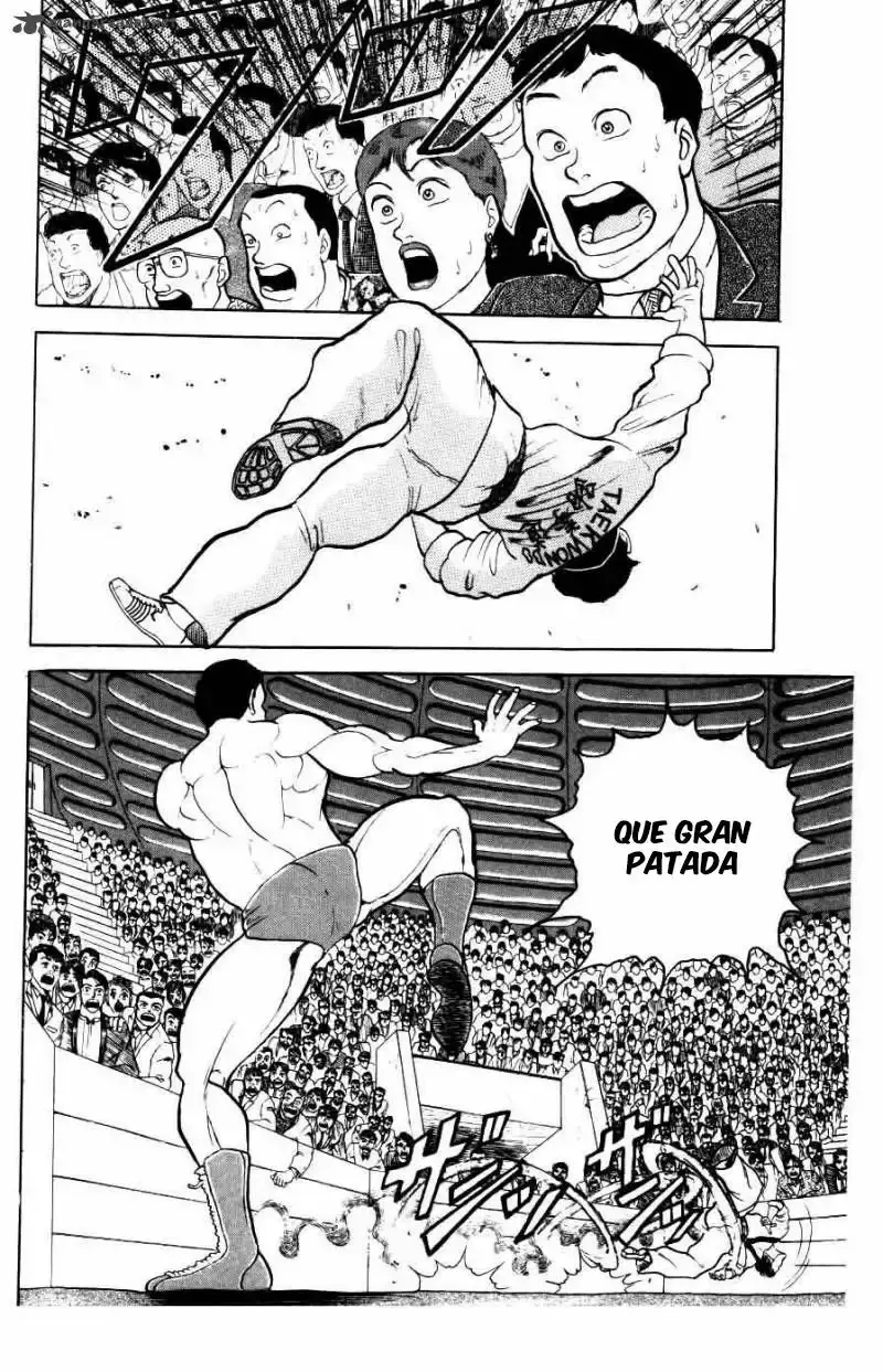 Grappler Baki capítulo 33, página 18