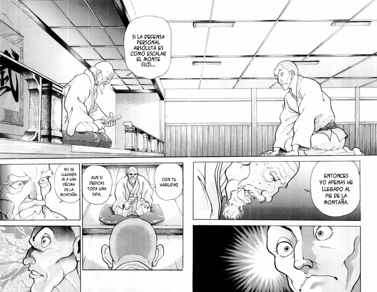 Grappler Baki capítulo 330, página 4