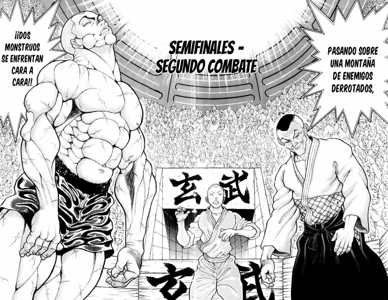 Grappler Baki capítulo 331, página 2