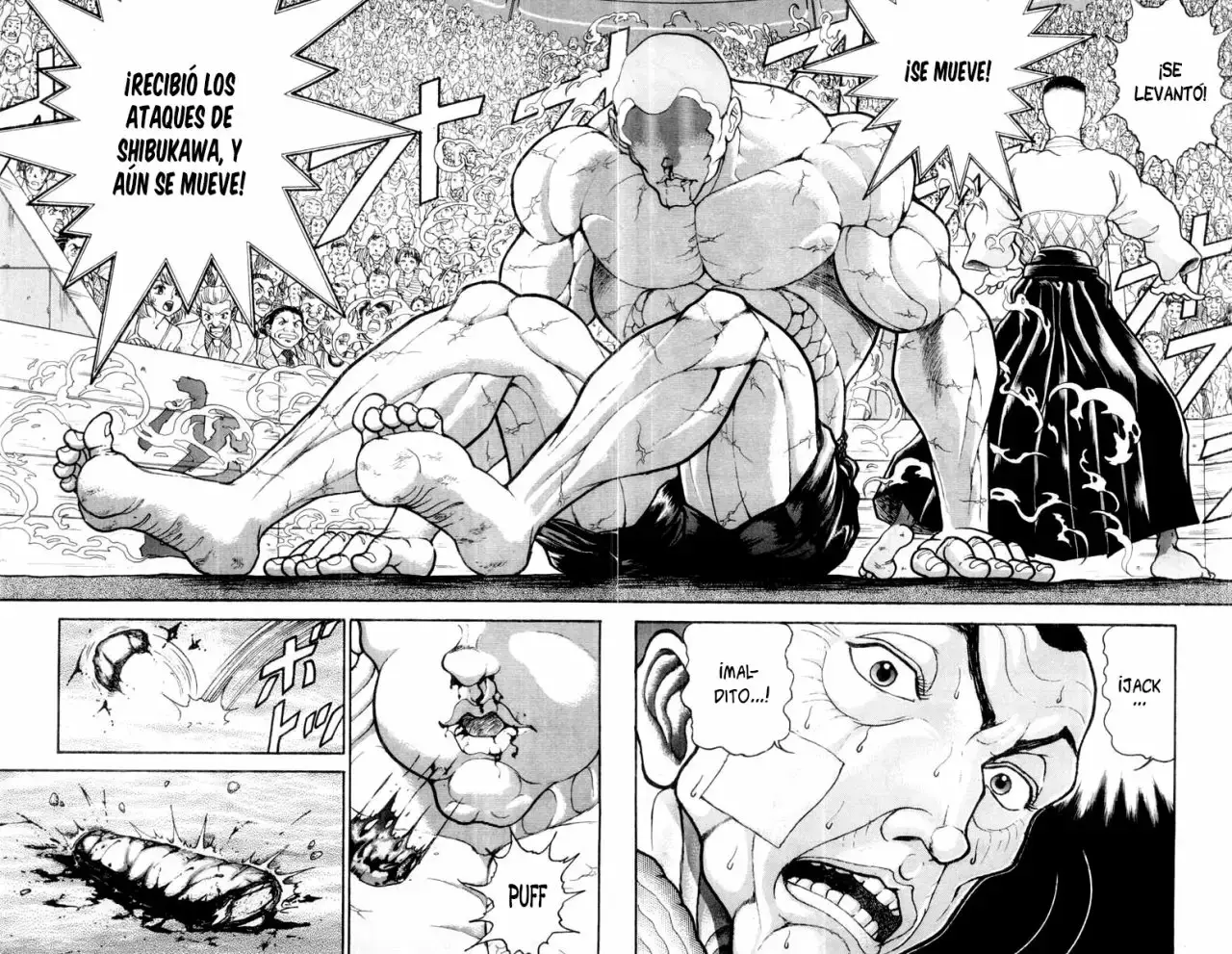 Grappler Baki capítulo 333, página 8
