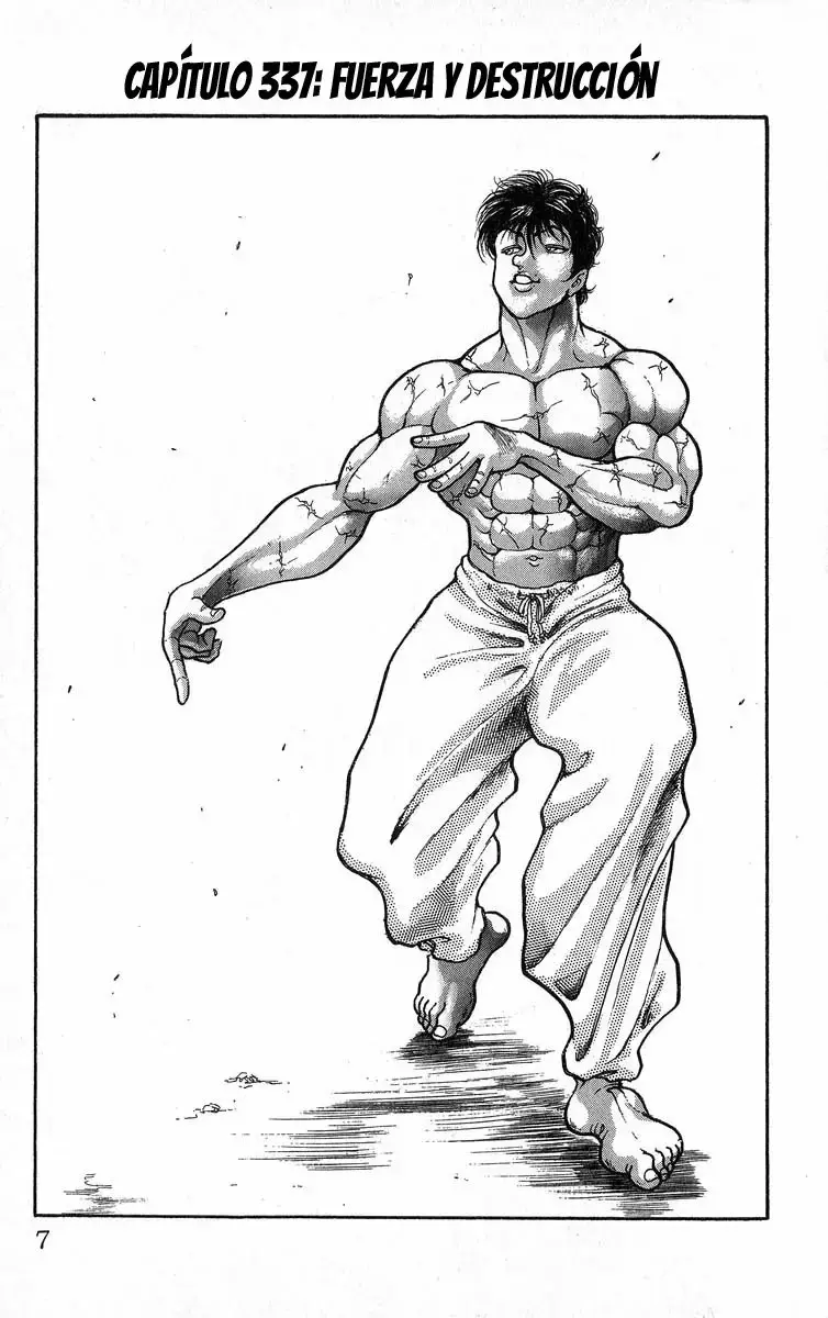 Grappler Baki capítulo 337, página 1