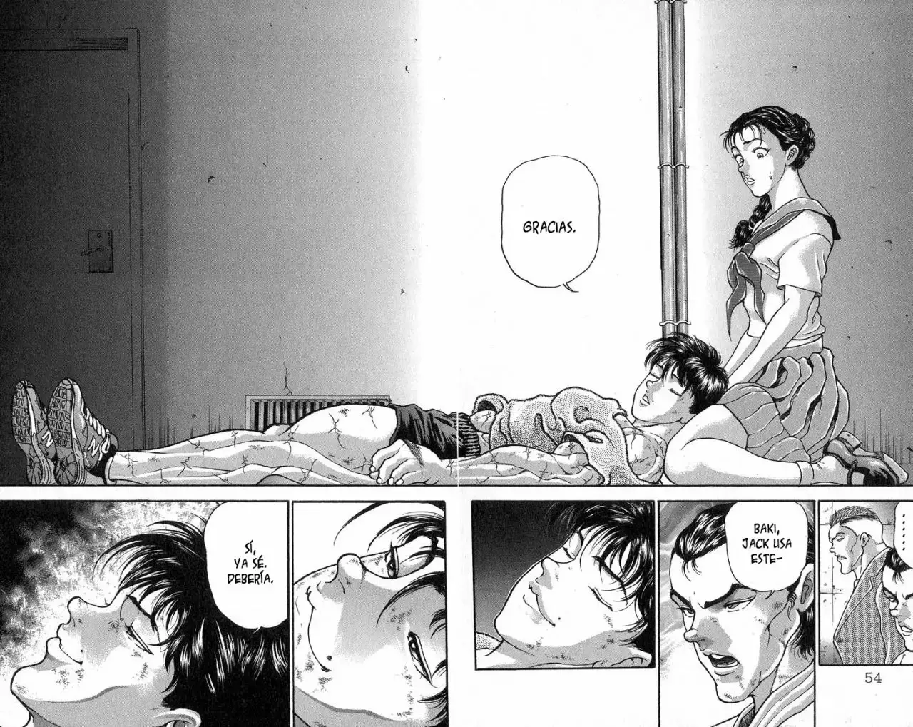 Grappler Baki capítulo 339, página 8