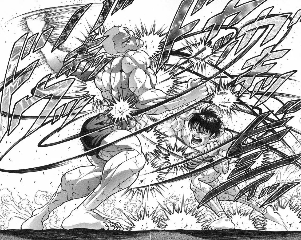 Grappler Baki capítulo 343, página 2