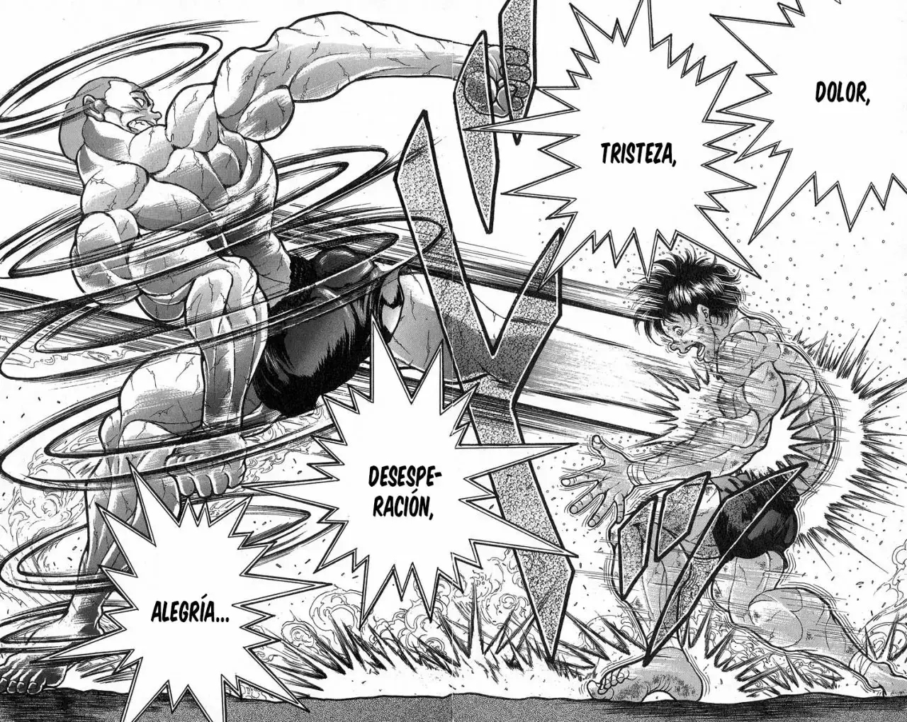 Grappler Baki capítulo 343, página 9