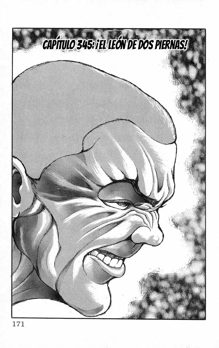 Grappler Baki capítulo 345, página 1