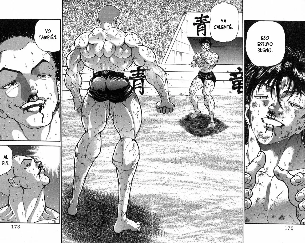 Grappler Baki capítulo 345, página 2