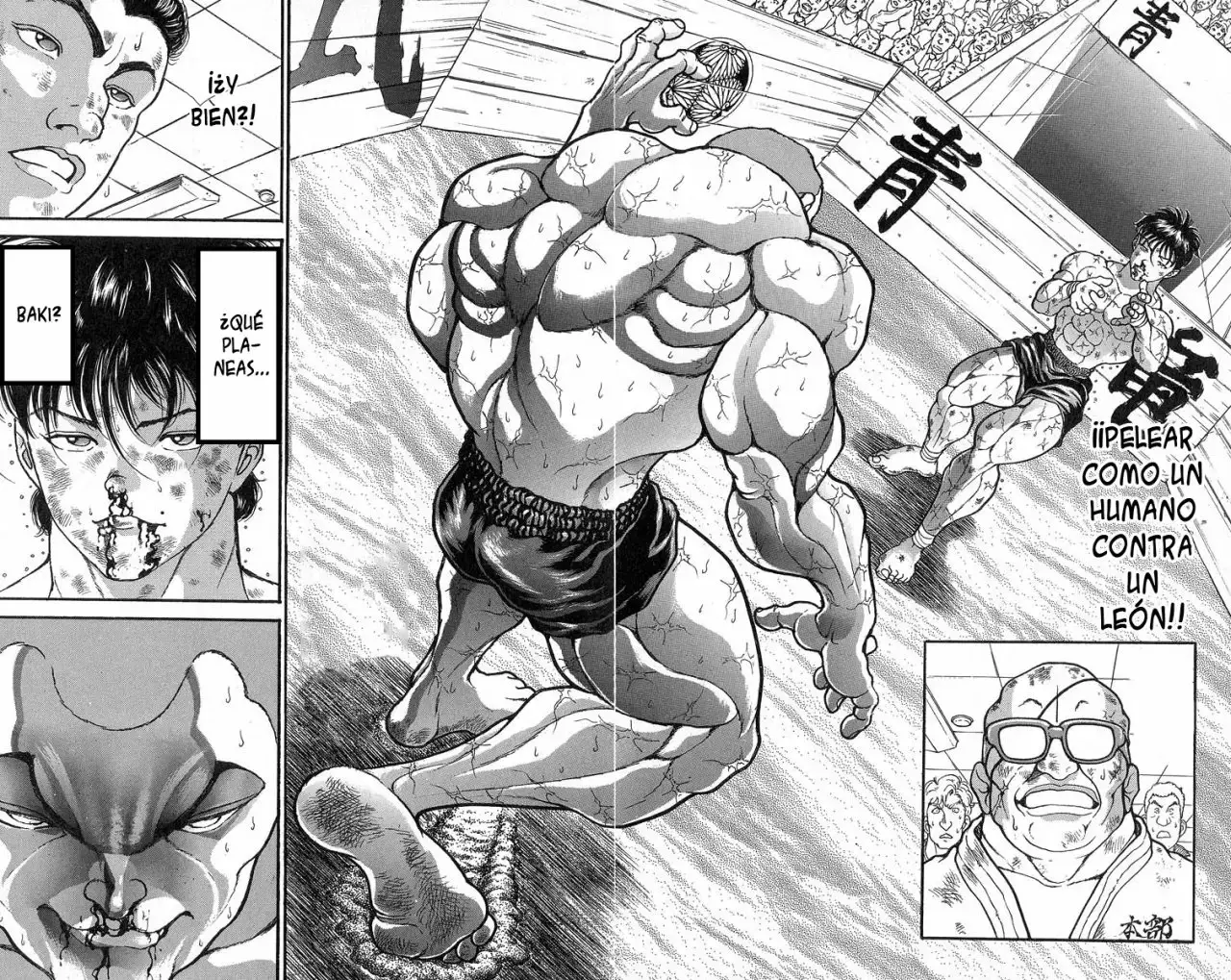 Grappler Baki capítulo 345, página 9