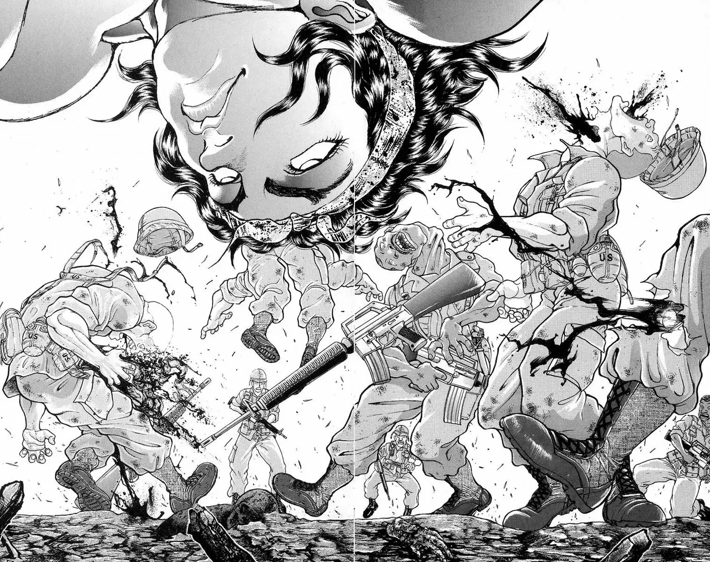 Grappler Baki capítulo 347, página 13