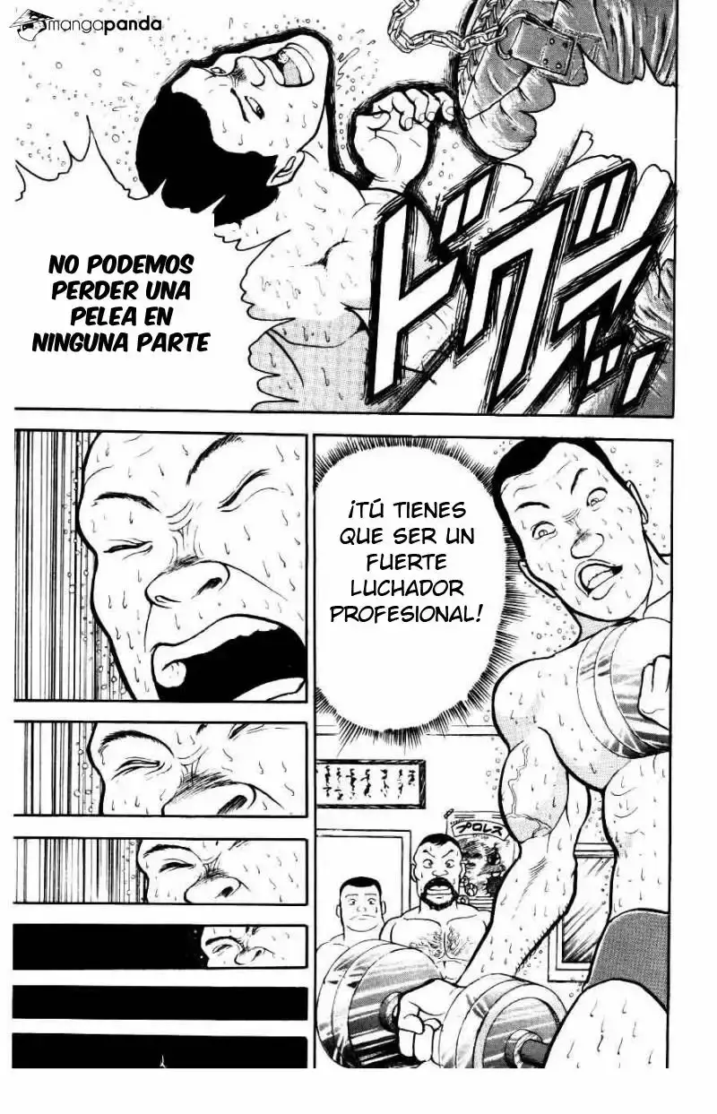 Grappler Baki capítulo 35, página 17