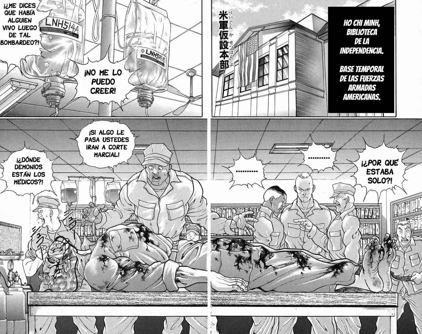 Grappler Baki capítulo 350, página 14