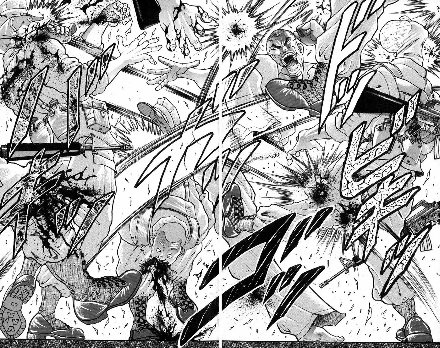 Grappler Baki capítulo 351, página 17