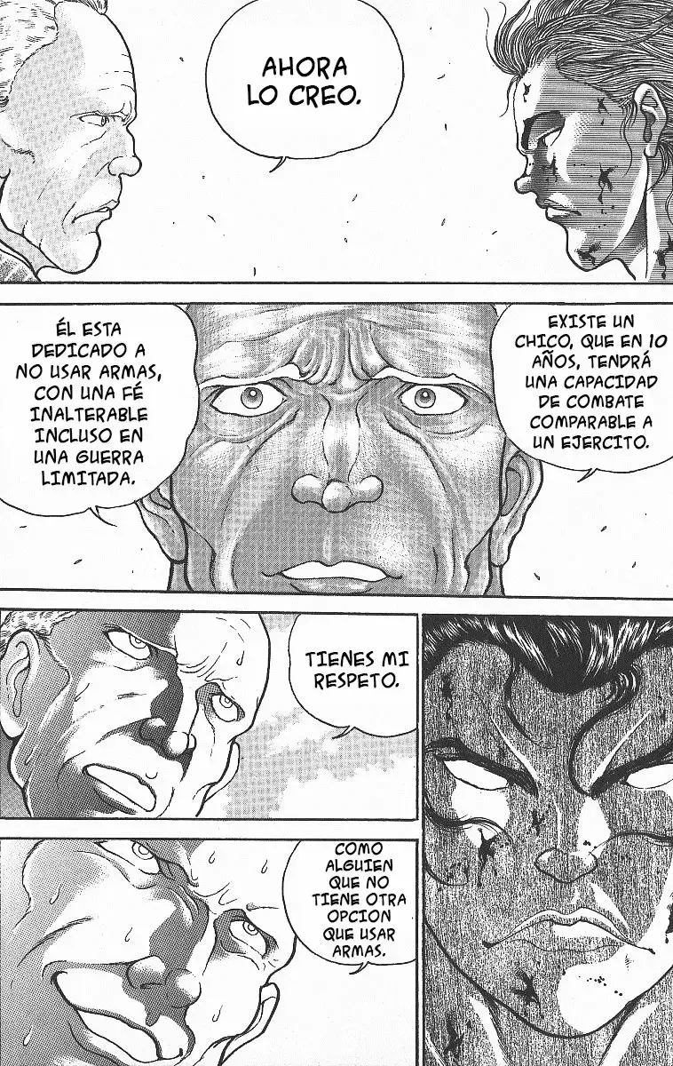 Grappler Baki capítulo 355, página 13