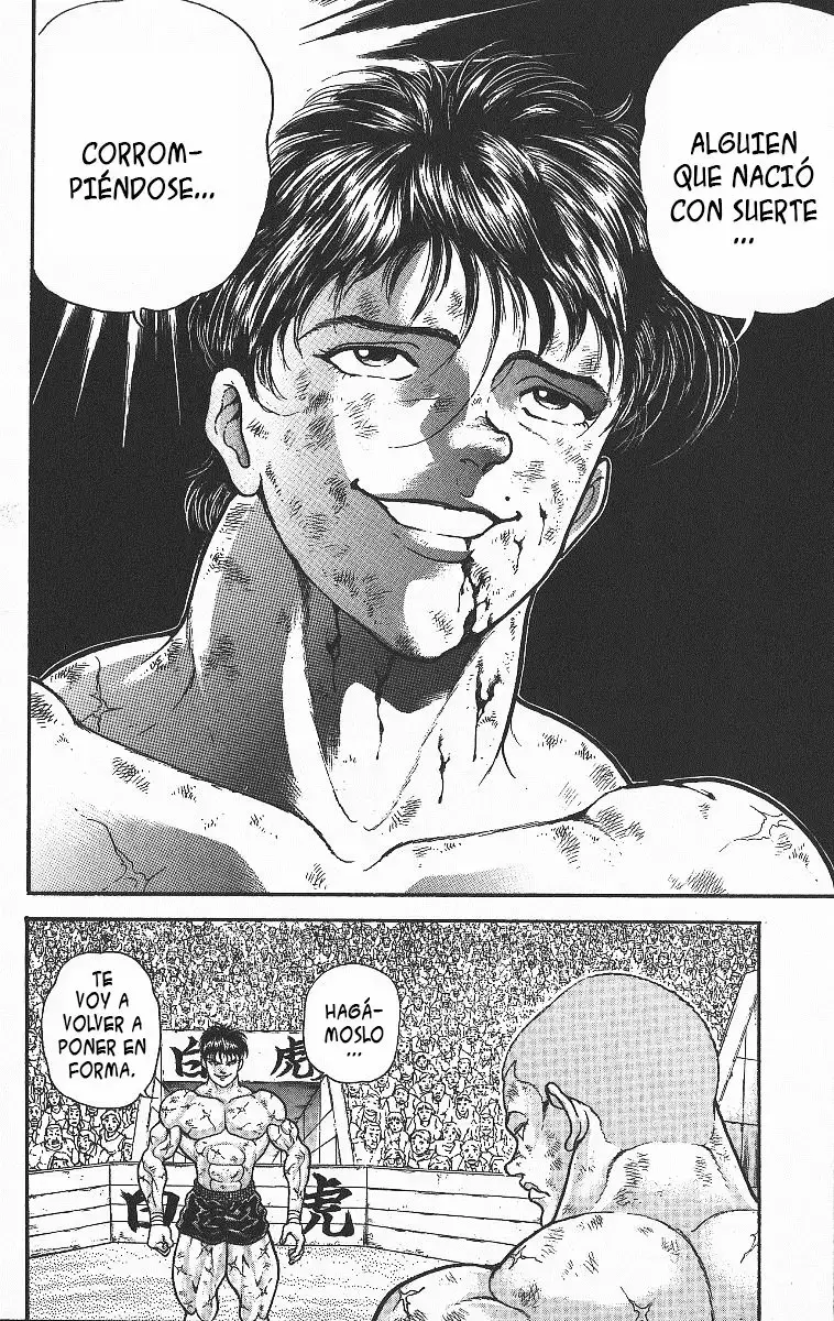 Grappler Baki capítulo 357, página 2