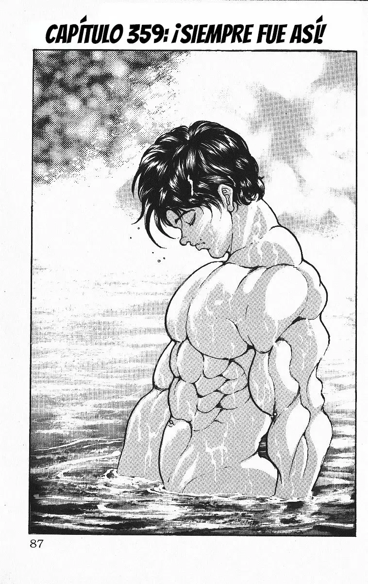 Grappler Baki capítulo 359, página 1