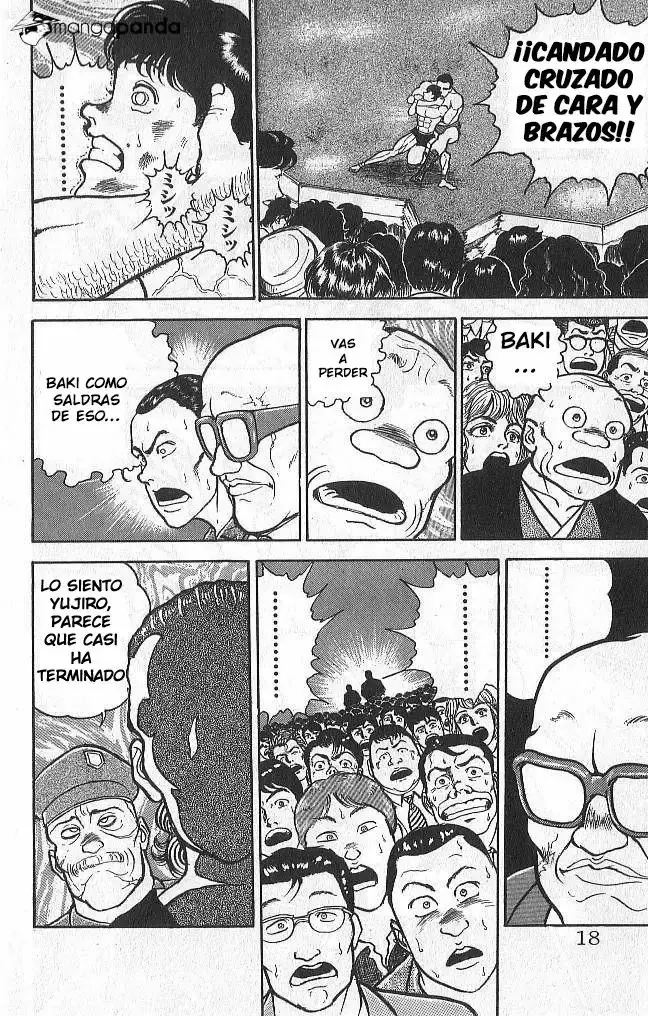 Grappler Baki capítulo 37, página 18