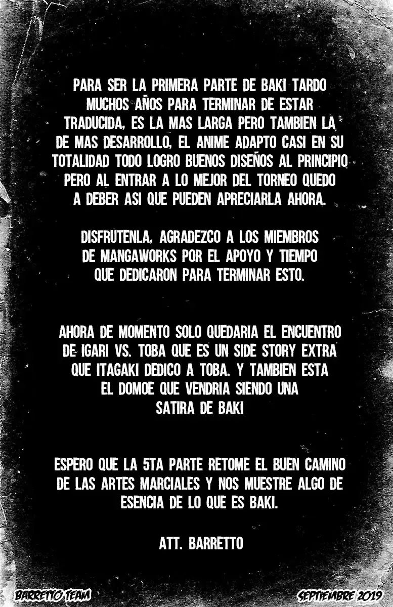 Grappler Baki capítulo 371, página 18