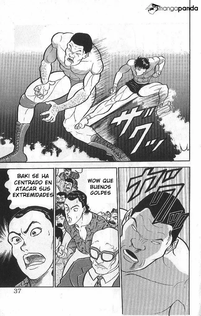 Grappler Baki capítulo 38, página 10