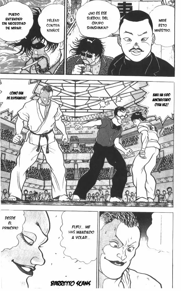Grappler Baki capítulo 4, página 17
