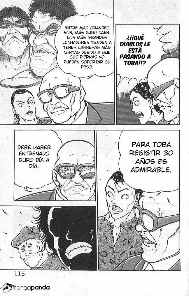Grappler Baki capítulo 42, página 9