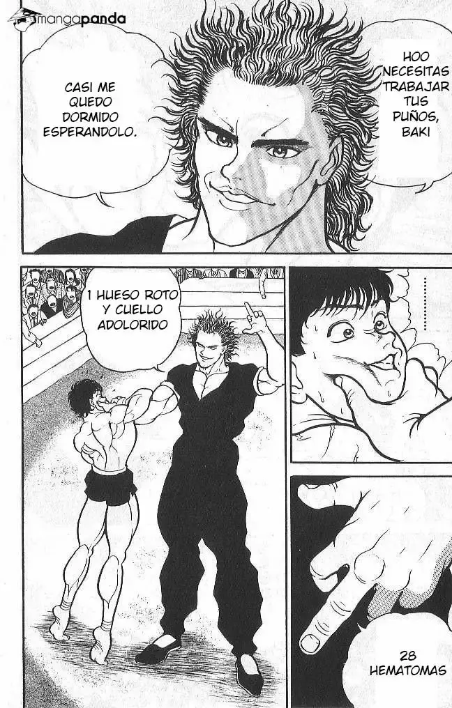 Grappler Baki capítulo 43, página 18