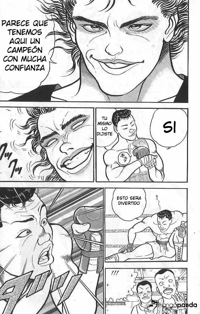 Grappler Baki capítulo 45, página 15