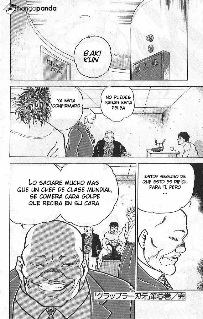 Grappler Baki capítulo 45, página 20