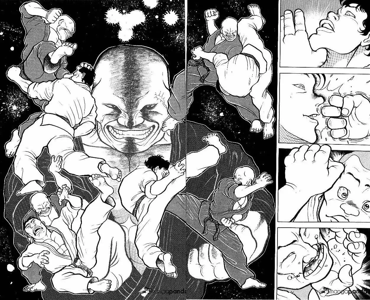 Grappler Baki capítulo 47, página 16
