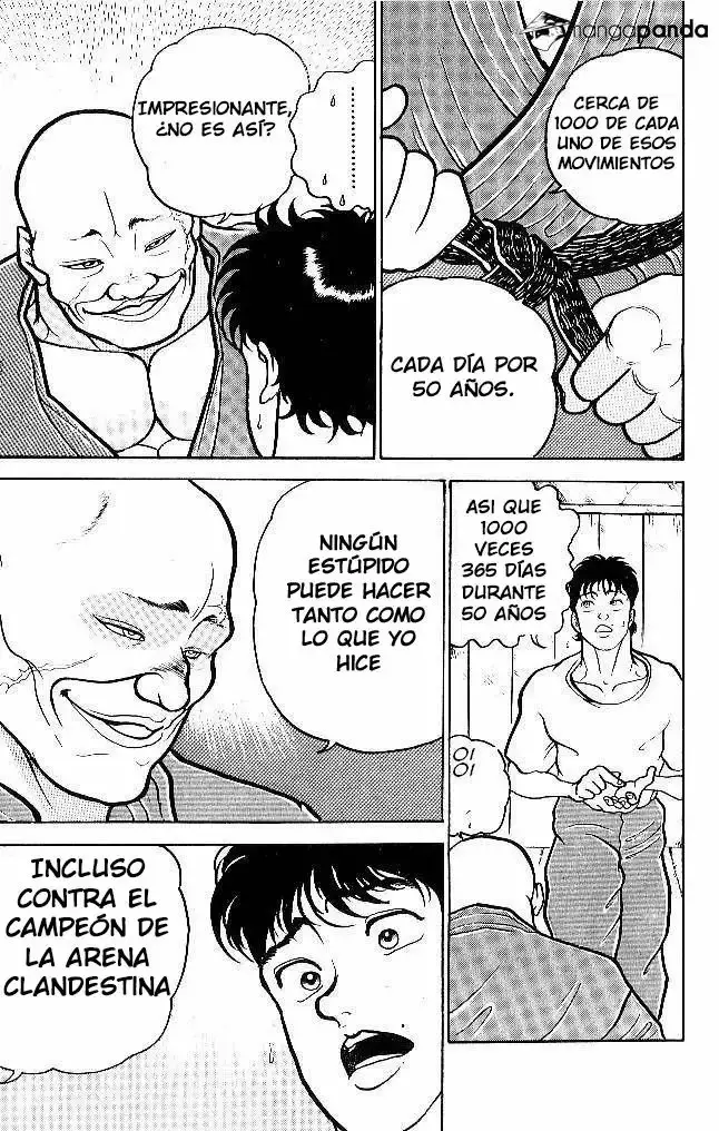 Grappler Baki capítulo 48, página 18