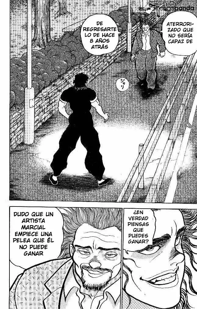 Grappler Baki capítulo 48, página 23