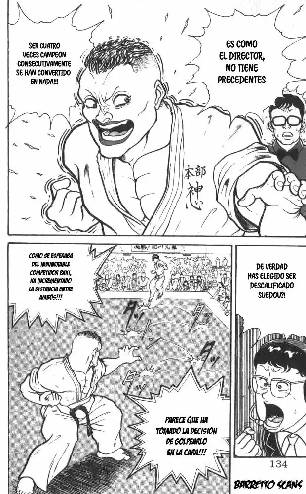 Grappler Baki capítulo 5, página 16