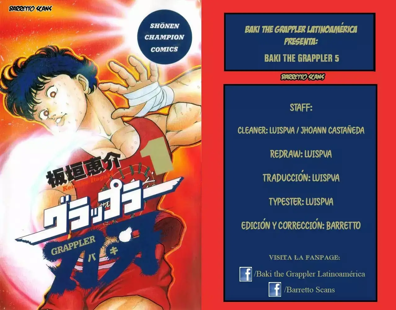 Grappler Baki capítulo 5, página 19