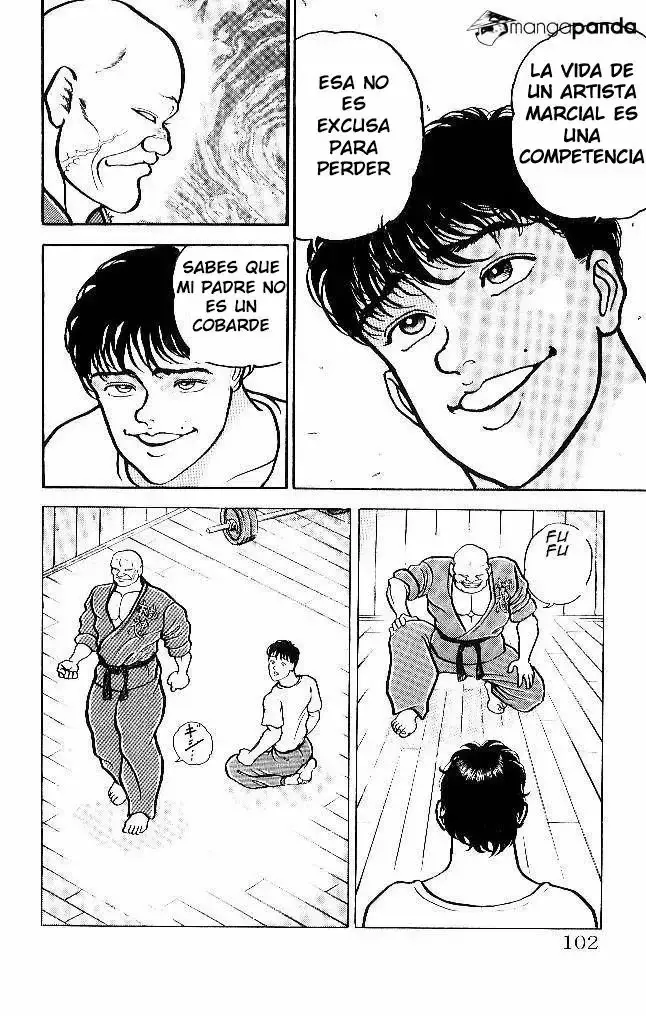 Grappler Baki capítulo 50, página 12