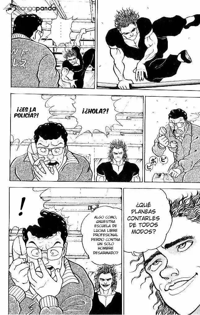 Grappler Baki capítulo 52, página 4