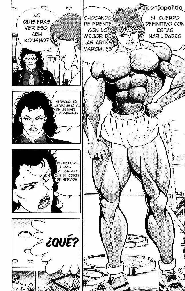 Grappler Baki capítulo 54, página 10
